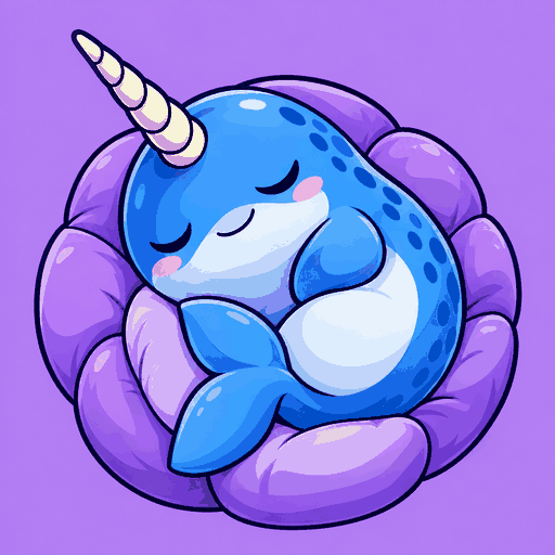 Nap Pod Narwhal logo